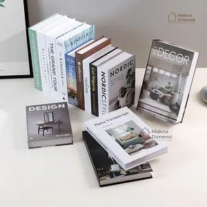 Buku pajangan dummy book buku dekorasi buku properti foto buku aksesoris meja