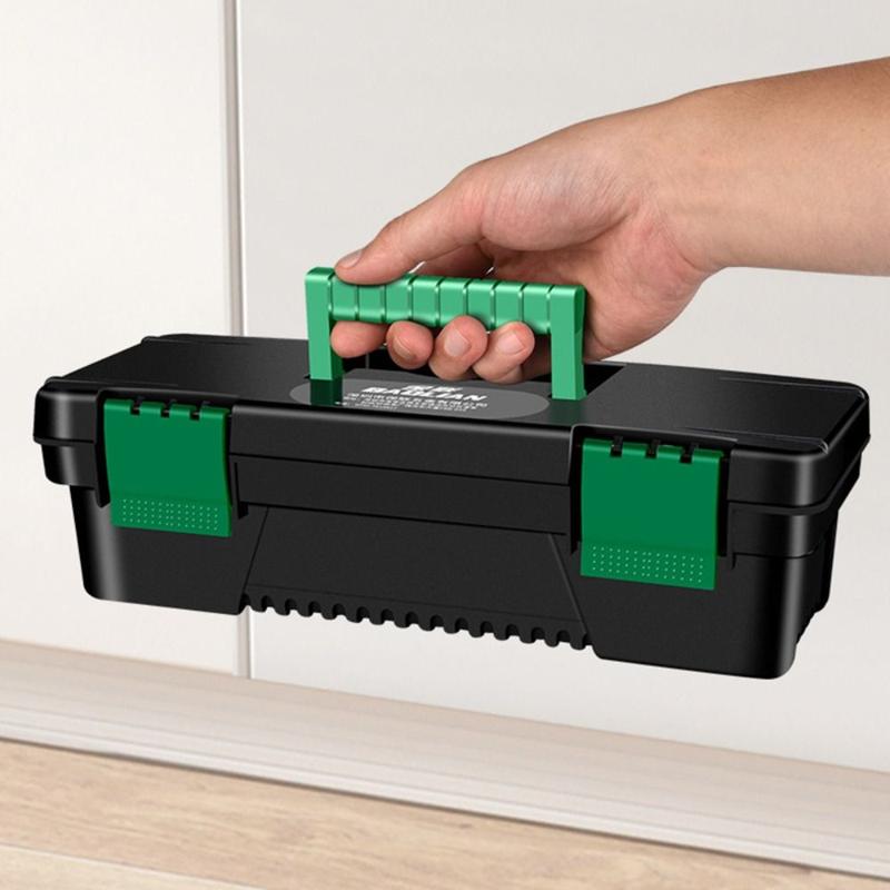 Product Introduction of Durable PP Hardware Tool Box Tool Organizer Toolbox Tool Storage Box Thickened Portable Parts Box 10