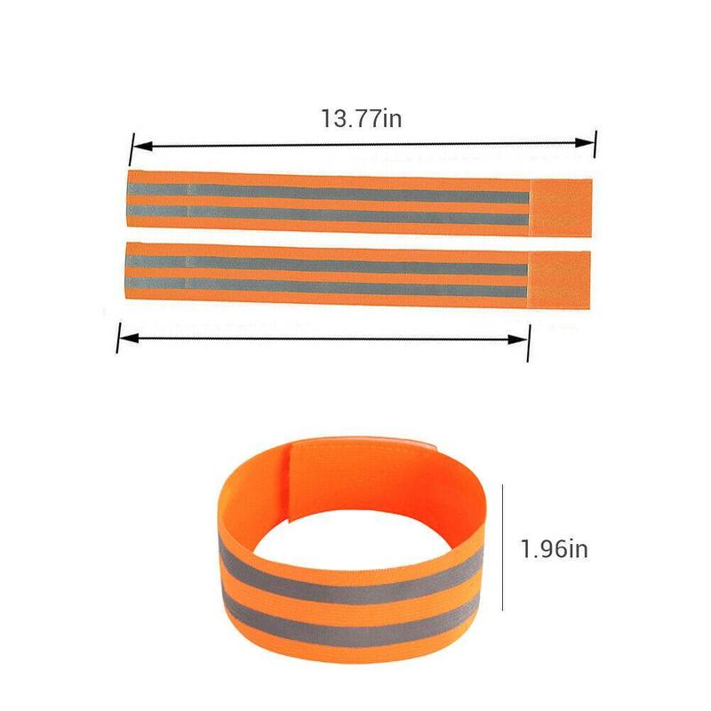 Product Introduction of Reflective Bands Elasticated Armband Wristband Ankle Leg S Safety Reflector Tape Ss For G0V8 0