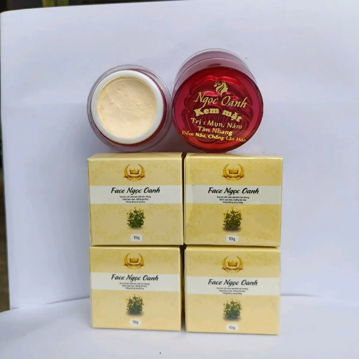 5 Hộp Kem Face Ngọc Oanh (tất cả loại da)