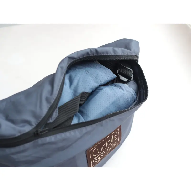 CuddleMe Travego Carrier: Gendongan Bayi SSC Ergonomis, Posisi M-Shape Nyaman, Ringan & Adjustable 5