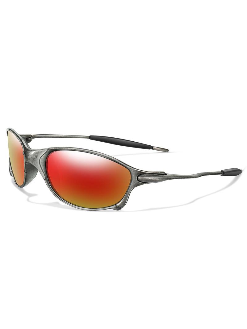 Product Introduction of Unisex Vintage Tinted Lens Sunglasses, Trendy Casual Frames Sunglasses for Everyday Use, Fashion Styling Accessories for Outdoor Activities 6