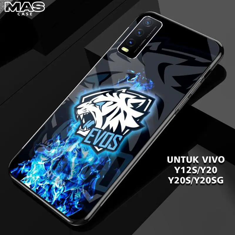 Case VIVO Y20/12S/Y20S/Y20SG Terbaru MAS Case [ EVOS-02 ] Casing VIVO Y12S/Y20/Y20S/Y20SG - Silikon Hp VIVO Y20 - Kesing Hp - Softcase Glass Kaca - Case Terlaris - Pelindung Hp - Case Terbaru VIVO Y20 - Cover Hp 4