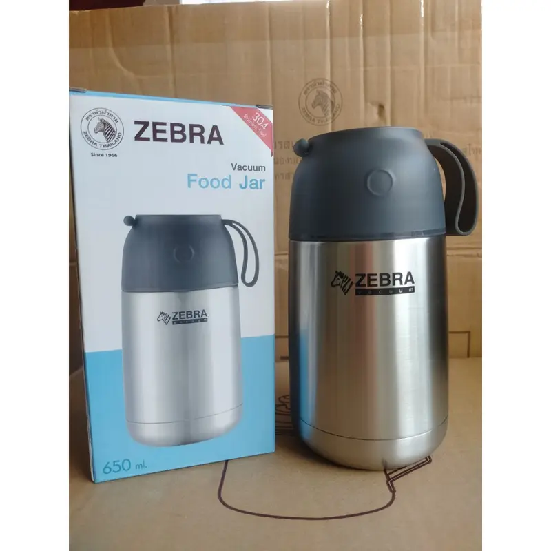 Bình ủ giữ nhiệt inox 304 Zebra 0.65l - 123006 2