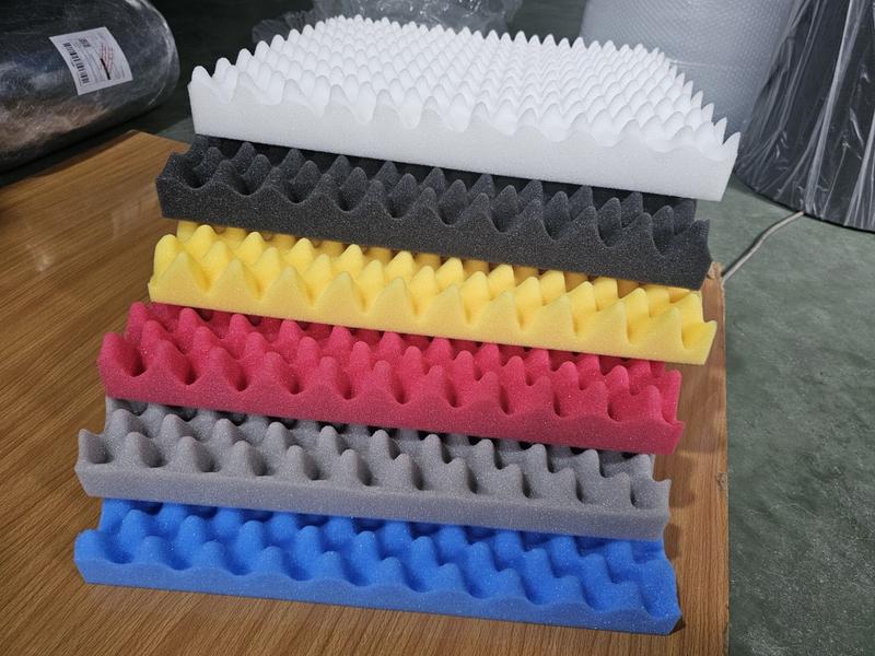 Combo 10 tấm DÀY 5CM mút trứng gà tiêu âm cách âm 50x50x5cm loại 1 nhiều màu chưa có keo