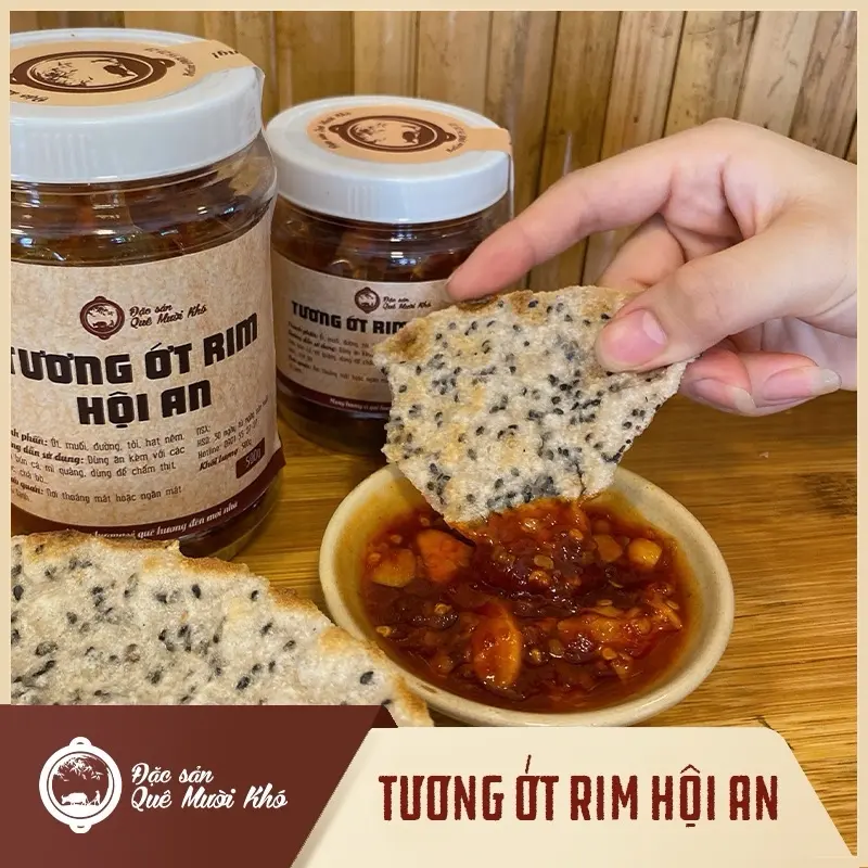 TƯƠNG ỚT RIM HỘI AN ĐẶC SẢN QUÊ MƯỜI KHÓ 500G & 300G 3