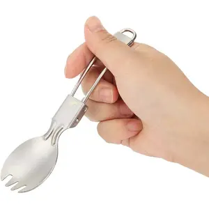 KNIFEZER Foldable Spoon Fork Sendok Garpu Lipat Stainless Steel - SVGF2 X OYA