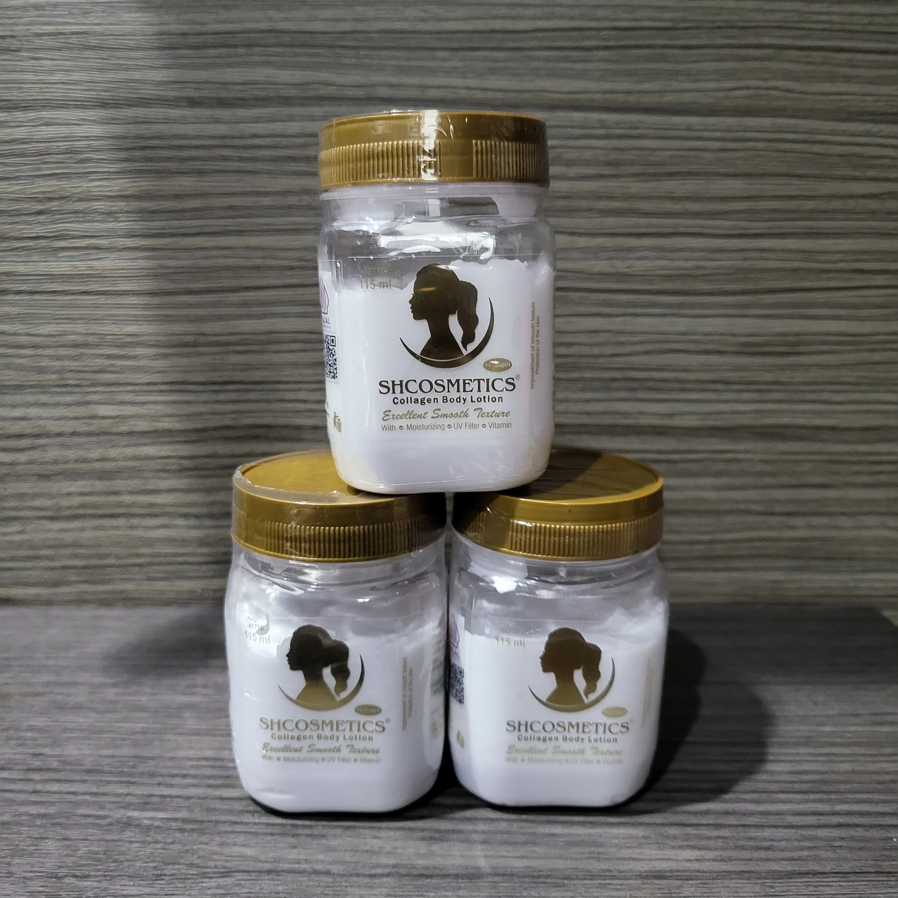 BIBIT COLLAGEN PROMO DAPAT 3PCS Pemutihan Hidrasi Organik Hitam Lotion Vitamin Tubuh Pencerah