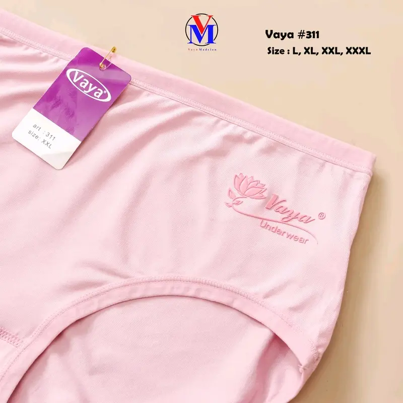 ISI 3 PC 6 PC 12 PC CELANA DALAM MERK VAYA 311/ bahan adem dan berkualitas premium Katun Art Lembut Soft 1