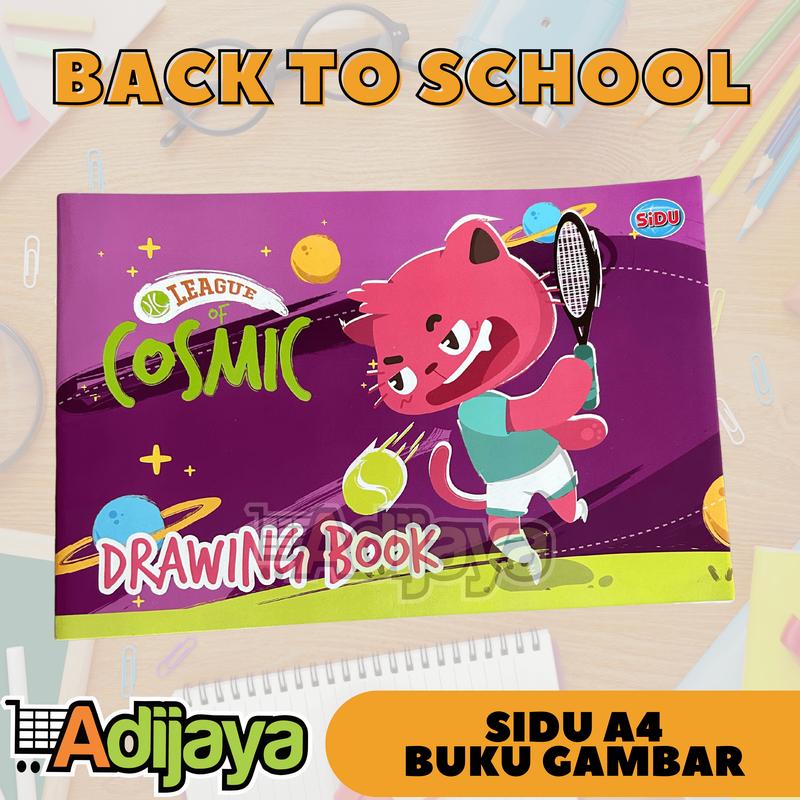 (SATUAN) BUKU GAMBAR ALL MERK SIDU / KIKY / VISION / GLATIK KEMBAR / ALL STAR 3