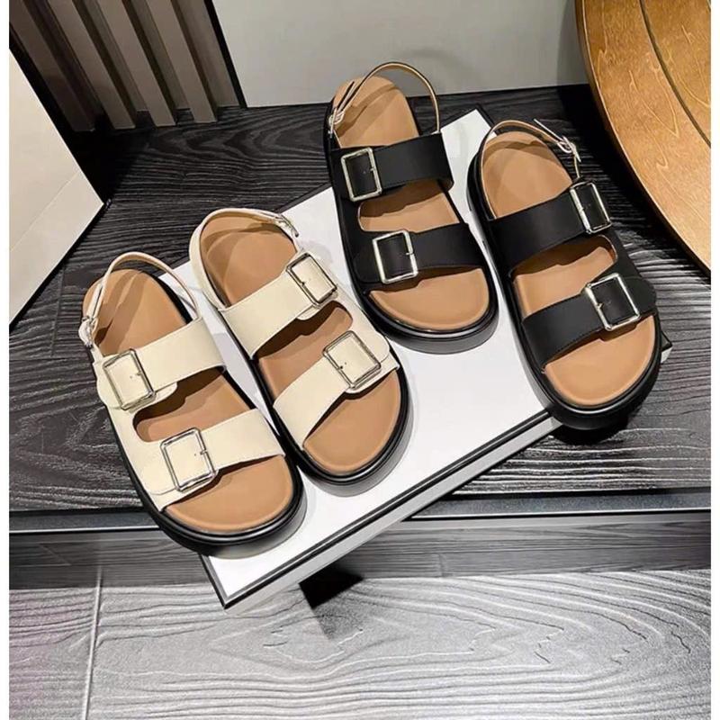 Dép Sandal Dép Quai Hâu Đế cao 3cm Siu Êm Đúc Nguyên Khối Chống Trơn Trượt Dép Quai Nhựa
