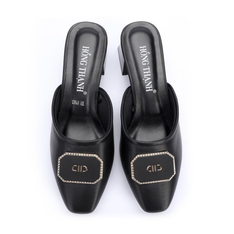 HỒNG THẠNH - DÉP MULES MANG NÉT ĐƠN GIẢN ,THANH LỊCH - 8163 4