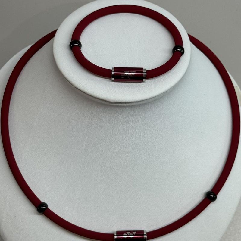 Product Introduction of Vòng Tay Phiten, Màu Xanh Haze Đỏ Rượu Vang Mới, Cùng Phong Cách Với Collar Phiten, Guoyu 2