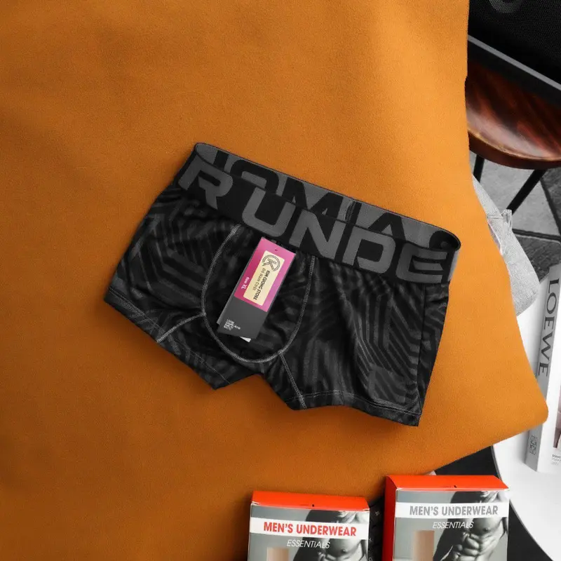 Quần Sịp Nam Quần Lót Boxer Cao Cấp Phiên Bản Mới Nhất 2024 Thun Quần Boxer Menswear quầnlót 3