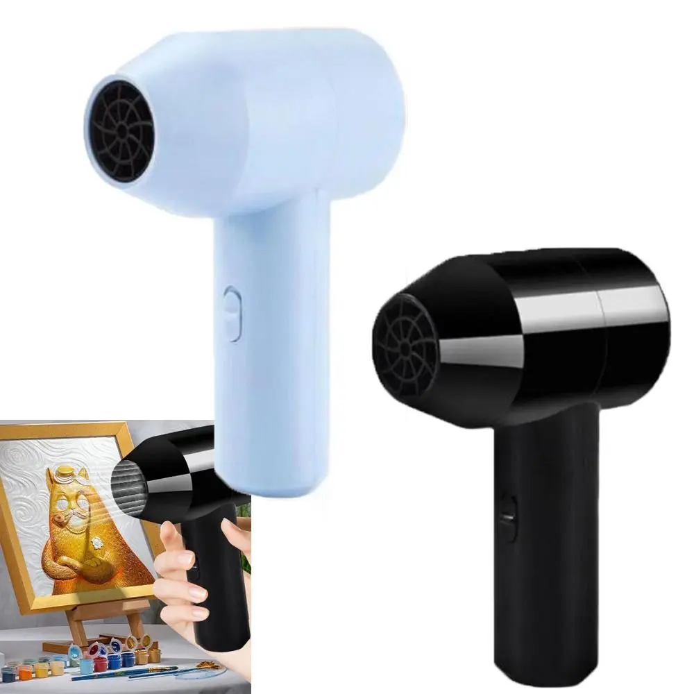 Máy Sấy Tóc Không Dây, Mới Để Vẽ Tranh Làm Khô, Máy Thổi Không Khí Cầm Tay Quạt Thổi Khí Mini Sấy Nhanh Có Thể Điều Chỉnh Thích Hợp Cho Tóc