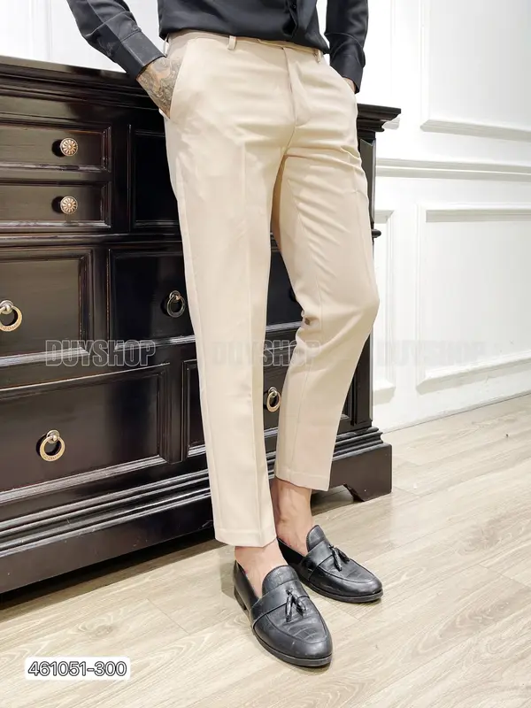 Quần Âu Nam Form Dáng Hàn Quốc 6 màu Menswear Pants Có Túi 7