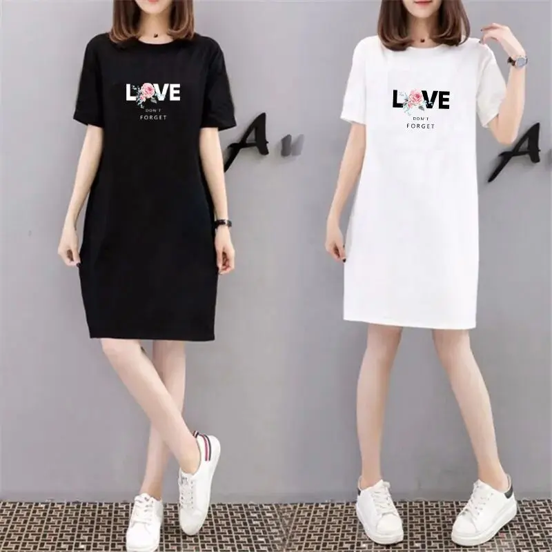 Đồ Ngủ Nữ, Phong Cách Hàn Quốc, Váy Ngủ Ngắn Tay, Đồ Mặc Nhà Mỏng Mùa Hè, Thích Hợp Cho Học Sinh, Thiết Kế Dễ Thương, Cỡ Lớn, Lý Tưởng Cho Mùa Hè, Cho Nữ