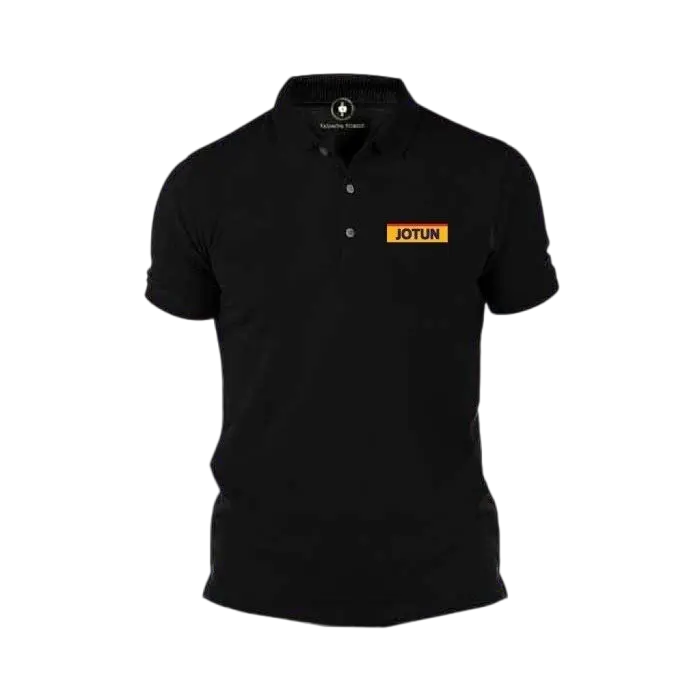 Áo Thun Polo, Baju, Logo Thêu, Làm Bằng Cotton, Được Bảo Vệ Bằng Thời Tiết Sơn Jotun, Lớp Lót Gỗ, Thích Hợp Cho Nam Và Nữ, Thêu Đồng Phục, 01FFS
