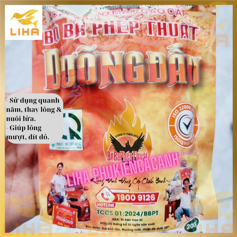 Cám Chào Mào Bộ Ba Phép Thuật 200gr - Thức Ăn Chim Chào Mào Cao Cấp từ Nguyên Liệu Sạch