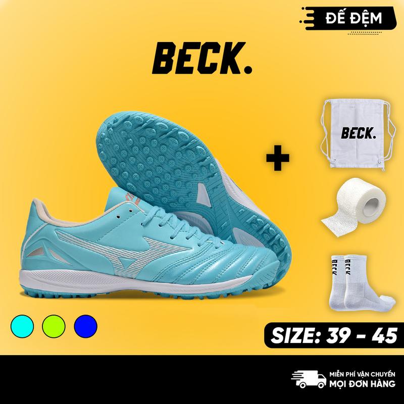 Giày Bóng Đá Mizuno Neo 4 Pro Đế Đệm, BECK, Đế Đinh TF, Bám Sân, Các Màu Sắc, Sân Cỏ Nhân Tạo