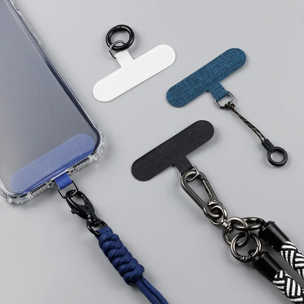Universal Phone Tether Tab Without Adhesive, Phone Lanyard Replacement Part for Phone Strap