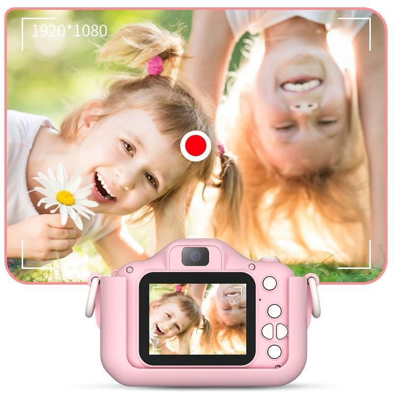 Product Introduction of Unicorn Design Digital Camera with 32GB Card, 1 Set 1080P HD Video Camera, Rechargeable Digital Camera for Boys & Girls Birthday Gift 4