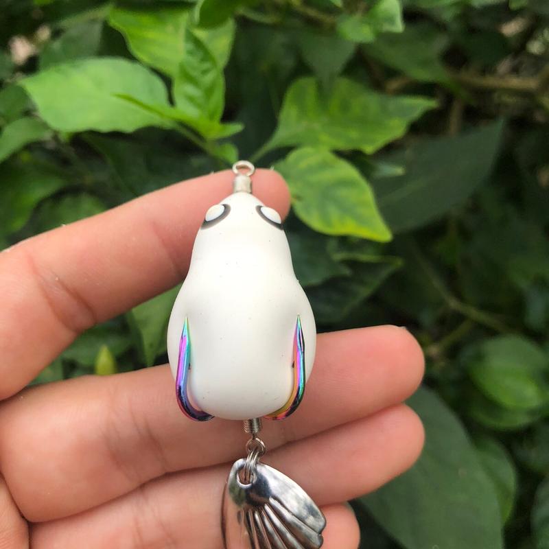 Nhái hơi F1 siu nhạy lưỡi Titan từ 7g-10 Đi Câu Fishing Fish Câu Cá Bắt Cá