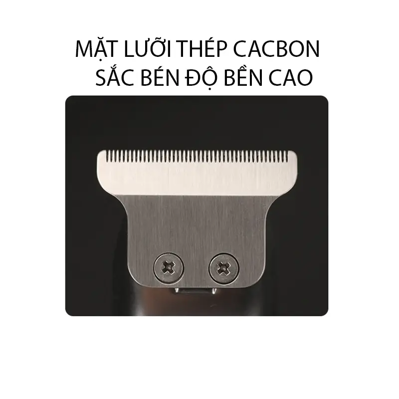 Tông đơ bấm viền Kemei KM-1949 bản lưỡi mỏng bấm siêu bén và sắc nét. 2