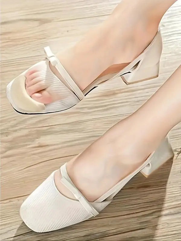 Women's Anti-pain Shoe Toe Front Long Toe Filler Shoe Cushion, Solid Color Comfortable Shoe Toe Front Long Toe Filler, Shoes Insert for Women, Insole Pads 3
