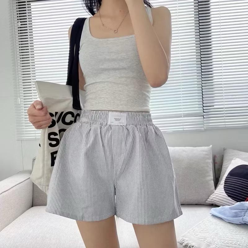 [ DEAL MỞ BÁN ] COMBO 3 QUẦN SHORT KẺ CHẤT KATE CÓ TÚI KHÔNG XÙ MẶC NHÀ SIÊU MÁT 5