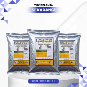 PROPETS 1 KG & 600 GRAM - Susu Cocok Untuk Pengganti Indukan Kucing Dan Anjing.