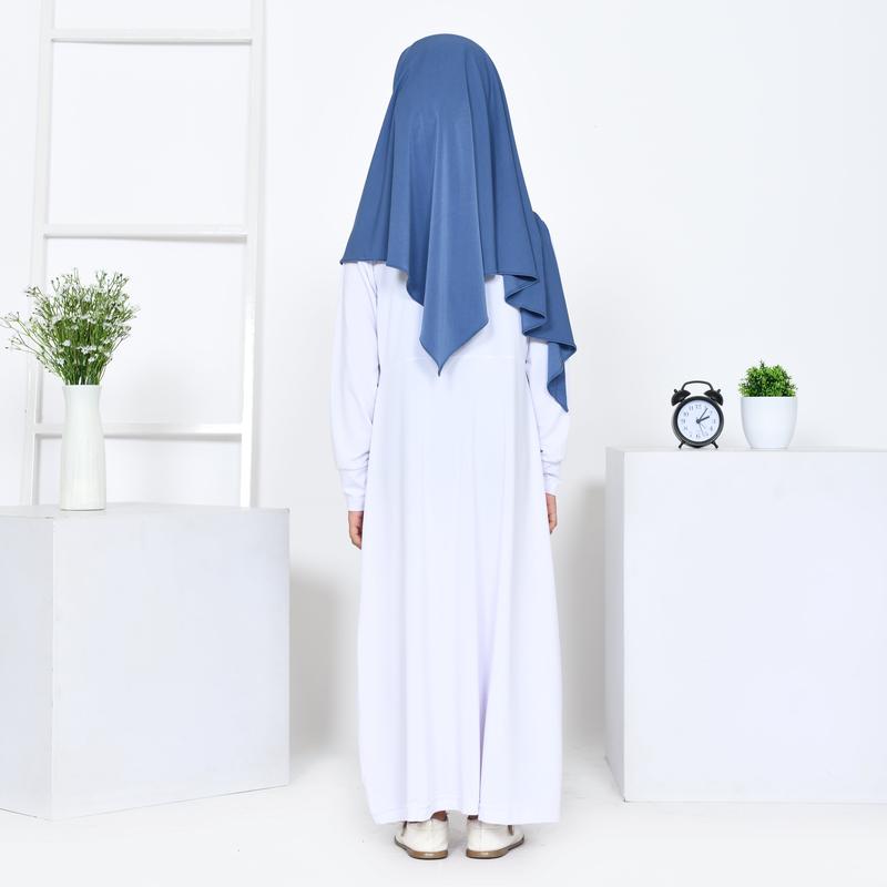 Jilbab Anak Segitiga instan Jersey Premium Usia 0-8 tahun Kerudung instan Nyaman Muslim 4