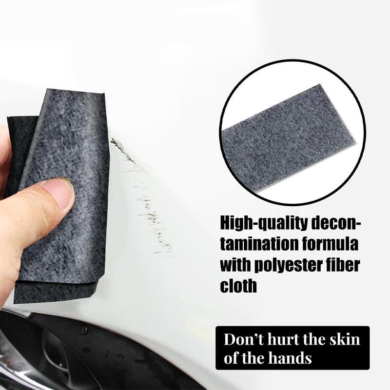 Product Introduction of 6PC Nano Car Scratch Remover Easily Repair Multifunction Cloth Restore Nano Nanosparkle D9F0 27
