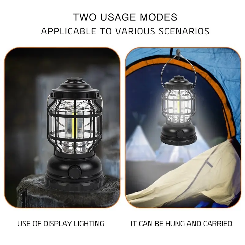 LAMPU LENTERA LED CAMPING LAMP 3 COB LAMPU LENTERA CAMPING TENT LED TIPE 2021 3