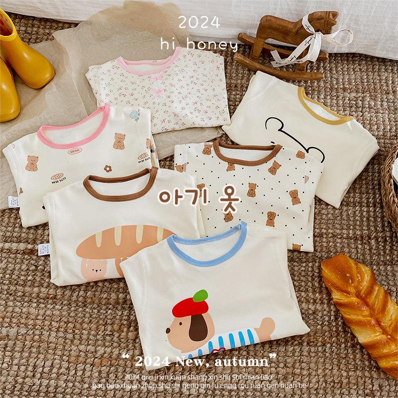 Product Introduction of Bộ Đồ Mặc Ở Nhà Cho Trẻ Em, Unisex, Chất Liệu Cotton, Không Xương, Đồ Ngủ Trẻ Em, Thiết Kế Hoạt Hình, Thích Hợp Cho Mùa Thu, Cho Trẻ Sơ Sinh Và Trẻ Mới Biết Đi, Năm 2025 11