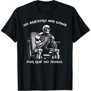 Playera Calacas Chidas | Frases Mexicanas Graciosas con Sátira y Jerga | 100% Algodón, Diseño 2D