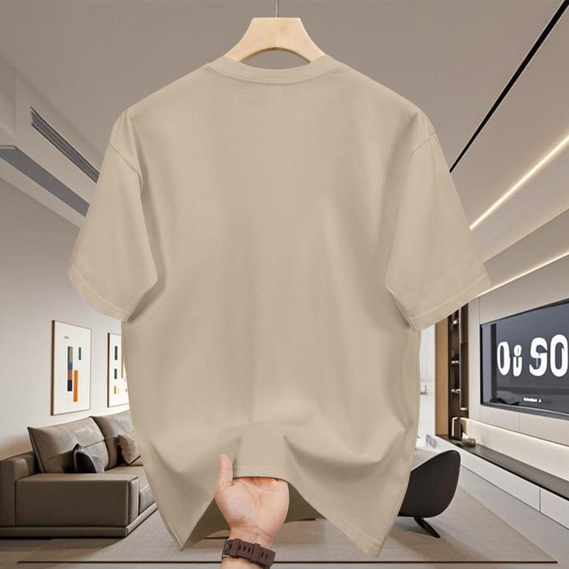 Product Introduction of Áo Thun Cotton Nam, ngắn Tay, Cổ Thuyền In Họa Tiết Minh Họa Nghệ Thuật Trừu Tượng 20