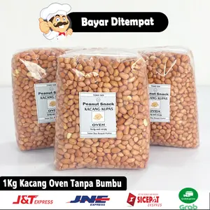 Kacang Oven 1kg Tanpa Bumbu
