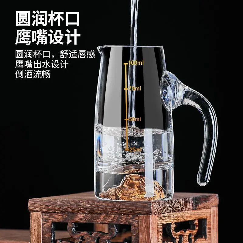 Bộ Ly Rượu Lá Vàng Jinshan, Bộ Ly Shot, Giá Cả Phải Chăng, Bộ Rượu Sang Trọng, Thích Hợp Cho Hộ Gia Đình Trung Quốc, Ly Đạn Thủ, Cốc Rượu, Cốc Rượu, Mới Cho Năm 2024 3