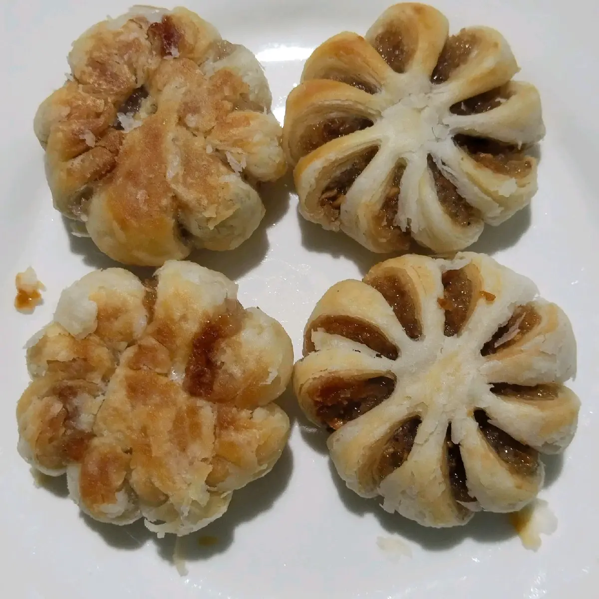 Bánh bông mai nhân dừa - 1 hộp-14 cái bánh- Hữu cơ Tự nhiên -Không chứa sữa banh keo