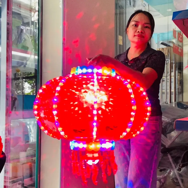 đèn lồng điện tự xoay các size: 50,60, 80, 100 0
