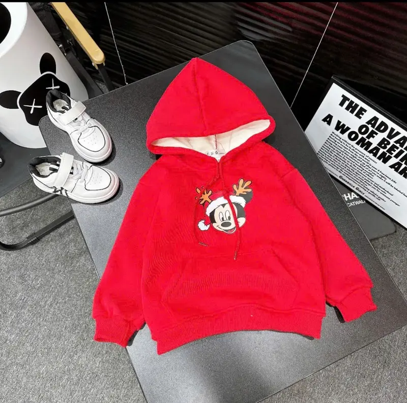 Áo hoodie cho bé trai bé gái , Áo khoác nỉ cho bé chất Vải nỉ lót nhung cao cấp cho bé 12-22kg HD01 1