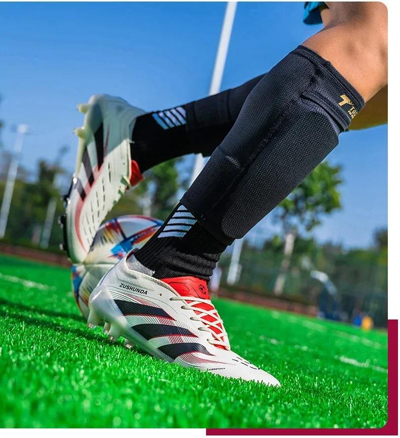Product Introduction of Indoor Men Football Shoes Fast Society Cleats Soccer Shoes TF/FG Grass Training Football Field Boots Outdoor Sneaker Non Slip 11