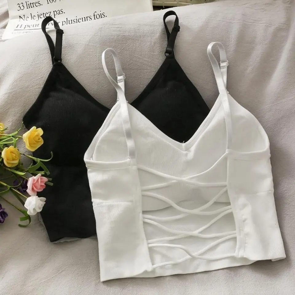 Slim fit and slim vest solid color breathable inner base top