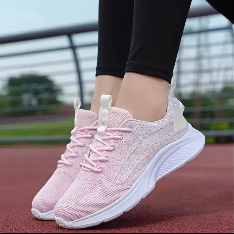 Giày Thể Thao Nữ , Giày Chạy Bộ , Giầy Tập Gym Thoáng khí Sneaker Sport FD25 ( tăng size ) 5