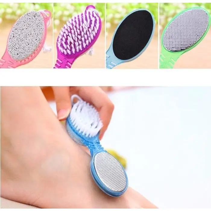ALAT PEMBERSIH TUMIT / ALAT GOSOK KAKI 4IN1 DENGAN SIKAT YANG LEMBUT KD267 1