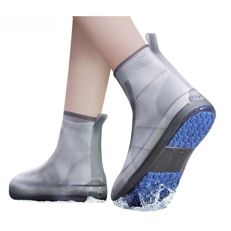 Silicone Waterproof Slip-resistant Shoe Covers for Men, Women, and Kids