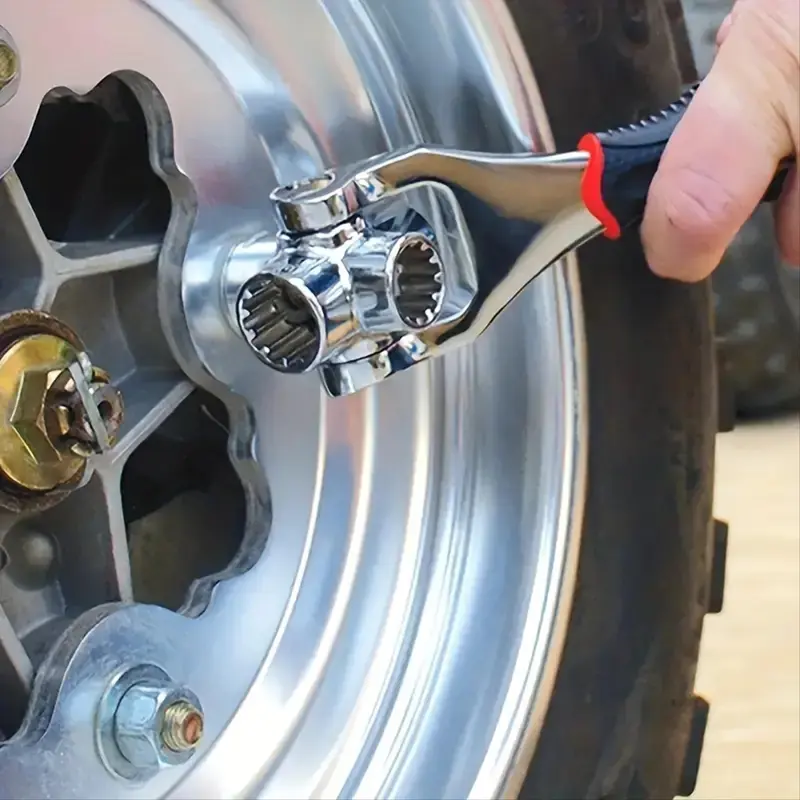 360 Degree Multifunctional Socket Wrench, Multipurpose Metric Imperial Socket Wrench, Assembly & Disassembly Tools for Car Repair 0