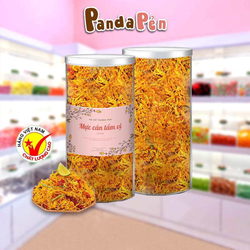 Khô gà lá chanh 250GR Ăn Vặt Panda Pẻn Food khôgà mixifood Thức Ăn