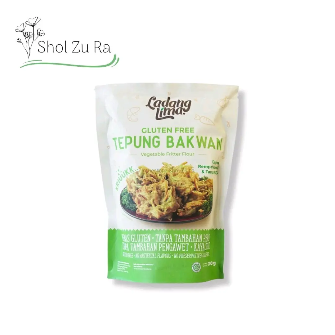 Tepung Bakwan Non MSG 200gr - Tepung Gluten free Tepung Ladang Lima